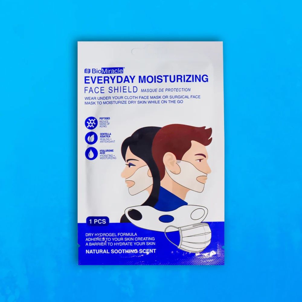 BioMiracle Everyday Moisturizing Face Mask Skin Care, Hydrating